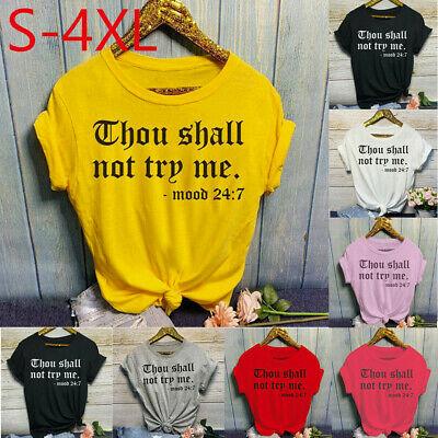 Bargain sales Women Fashion O-Neck Letter Print Short Sleeve T-Shirt Tops Blouses Casual Tee