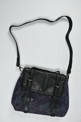 Bargain sales Cynthia Vincent Women's Cotton Leather Crossbody Shoulder Hand Purse Bag