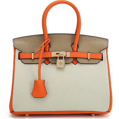 Bargain sales 100% Genuine Leather Women's Elegant Handbag Satchel Tote Crossbody shoulder Bag