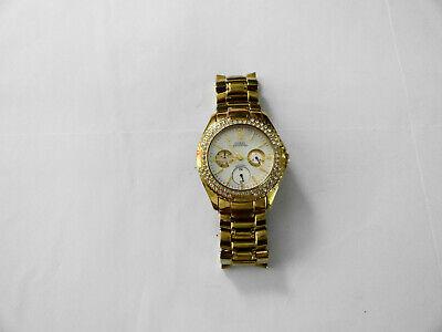 Bargain sales WOMEN'S GUESS QUARTZ WATCH WATERPRO DAY DATE 24 H MOP DIAL