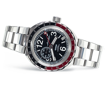 Bargain sales Vostok Amphibian 960762 Neptune Watch Military Russian Diver Watch New