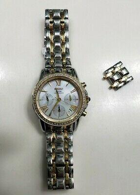 Bargain sales Women's Seiko Solar Watch (Rhinestone Face)