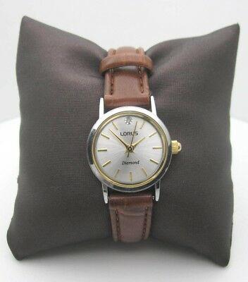 Bargain sales Women's Lorus Diamond Analog Dial Casual Watch (B32)