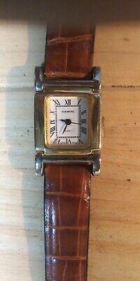 Bargain sales Vintage Shannon's Retro Women's Brown Leather Watch