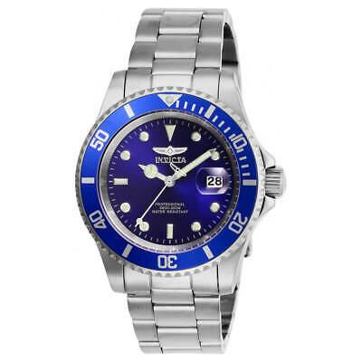 Bargain sales Invicta Men's Watch Pro Diver Quartz Blue Dial Silver Tone Bracelet 26971