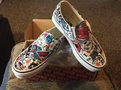Bargain sales VANS Classic Slip-On Mash Up Shoes - Women’s Size 6 , men’s 4.5 
