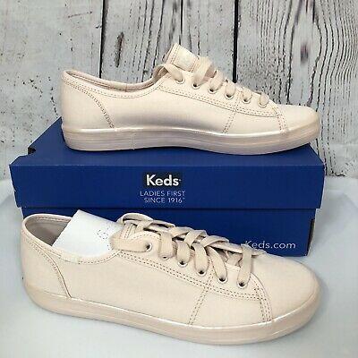 Bargain sales Keds Women's Kickstart Canvas Shimmer Pink Sneaker Tennis Shoes Sz 8.5