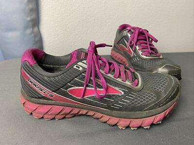 Bargain sales Brooks Ghost 9 Women's Running Shoes Grey/purple SZ 8