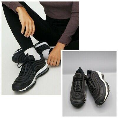 Bargain sales Nike Air Max 97 Women's Size 7.5 Black White  Running Shoes