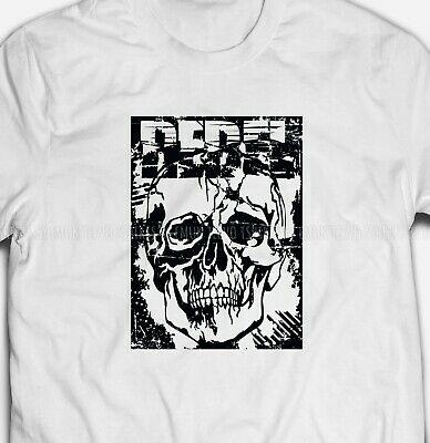 Bargain sales Mens Womens Fashion Rebel Skull Skulls S-XXXL White Cotton T-shirt Tshirts Tee