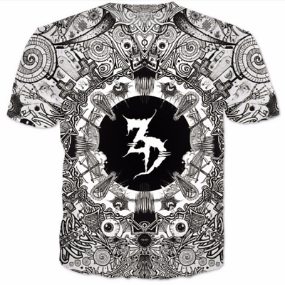 Bargain sales Funny Cool 3D Print Casual T Shirt Fashion Womens Mens Short Sleeve Top Tee