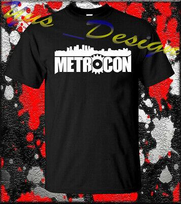 Bargain sales Rare Fashion Metrocon logo 2020 Men's Shirt S-3XL