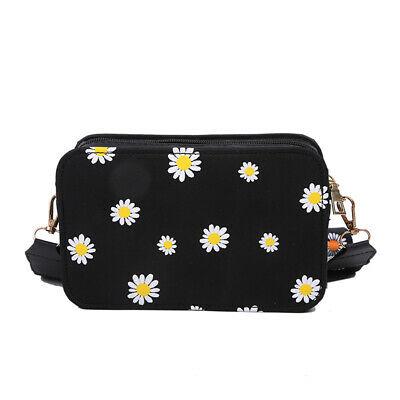 Bargain sales Small Fresh Leather Shoulder Bags Women Ladies Girls Floral Messenger Bag