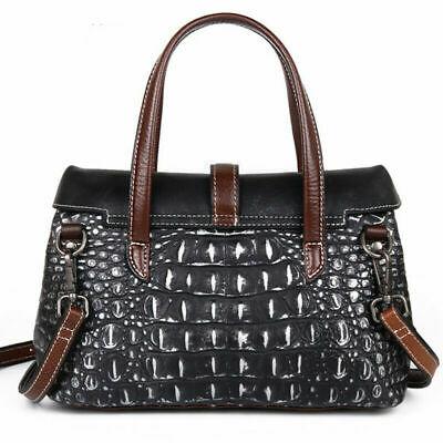 Bargain sales 100% Genuine Leather Women Crocodile Handbags Tote Cross Body Shoulder Bags