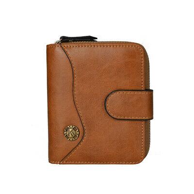Bargain sales Zipper Men's Leather Wallet Phone Money Slots Credit Card Pocket Purse Great New