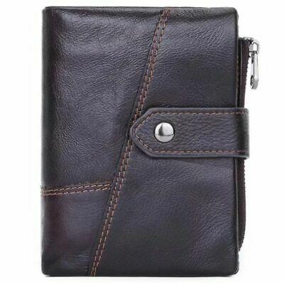 Bargain sales Fashion Retro Leather Men's wallet  retro Card business leisure  clutch Purse