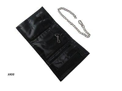Bargain sales Men’s Boys Women’s Tri-Fold-Wallet Coin Note Chain Secure Wallet Sheep Napa