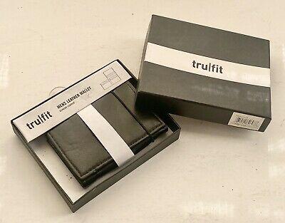 Bargain sales MEN'S GENUINE LEATHER TRIFOLD WALLET 11 CREDIT CARDS, SNAP ENCLOSURE