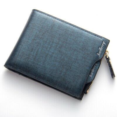Bargain sales Luxury Men's Zipper Pocket Wallet Money Bag Credit Card Holder Purses Slim Purse