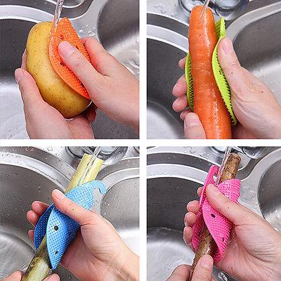 Bargain sales Vegetable Fruit Brush Potato Easy Cleaning Tools Kitchen Gadgets Multi-function