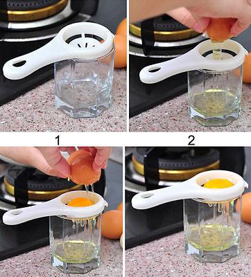 Bargain sales 2X  Egg Seperator Separator Kitchen Cooking  Gadget Sieve Tool_fe