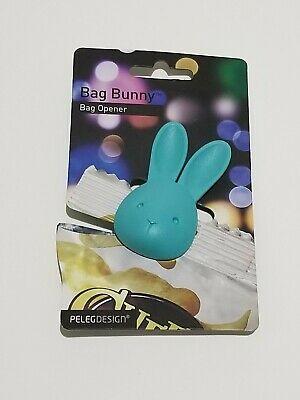 Bargain sales Bag Bunny - Bag Opener Cutter Kitchen Gadgets Peleg Design New Genuine Turquoise