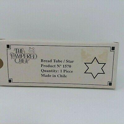 Bargain sales Brand New Pampered Chef Bread Tube Star Kitchen Gadgets Bake Baking