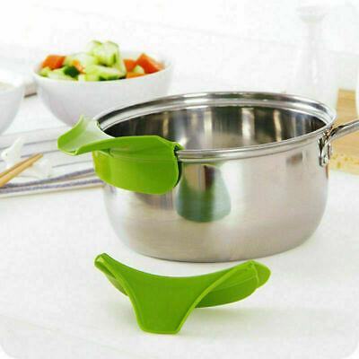 Bargain sales 5 PCS Kitchen Flexible Soup Water Funnel Deflector Pour Silicone Gadget Cooking