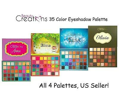 Bargain sales Beauty Creations Alicia, Elsa, Anna, Olivia Eyeshadow Palette - All 4 Palettes!