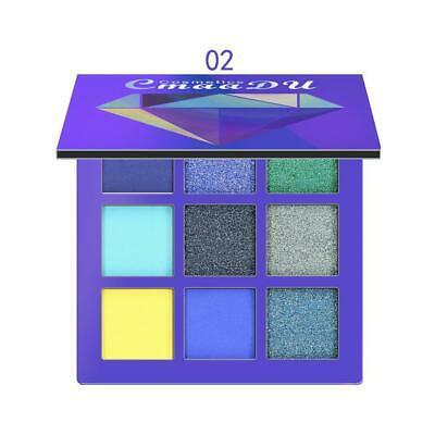 Bargain sales 9 Colors Eyeshadow Palette Beauty Makeup Shimmer Matte Gift Cosmetic Eye L3T5