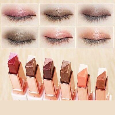 Bargain sales Korean Cosmetics Two Tone Makeup Eyeshadow Bar Pencil Pen Beauty Portable Stick