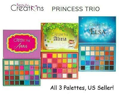 Bargain sales Beauty Creations Princess Trio - Alicia, Elsa, Anna Eyeshadow Palette