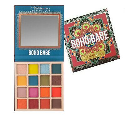Bargain sales Beauty Creations Boho Babe 16 Color Matte Shimmer Glitter Eyeshadow Palette