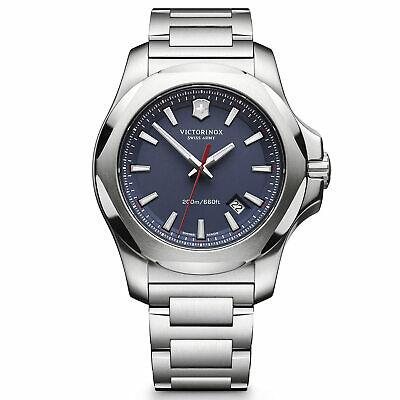 Bargain sales Victorinox Swiss Army Men's Watch I.N.O.X. Blue Dial 241724.1 Authorized Dealer