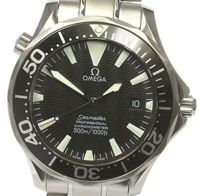 Bargain sales OMEGA Seamaster300 2254.50 Black Dial Automatic Men's Watch_565331