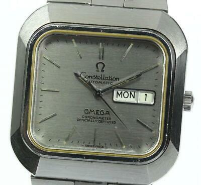 Bargain sales OMEGA Constellation Antique day date Silver Dial Automatic Men's Watch_568942
