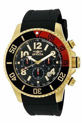 Bargain sales Invicta Men's Pro Diver 13729 Black Resin Japanese Quartz Dress Watch