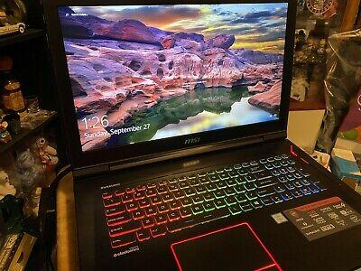 Bargain sales Msi Gt73vr Titan Sli. 64GB Ram. NVIDIA GeForce GTX 1070 SLI.  Intel Core I7
