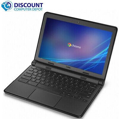 Bargain sales Dell Laptop Chromebook 11.6" Intel 16GB SSD 4GB RAM Wifi HDMI Webcam Google OS