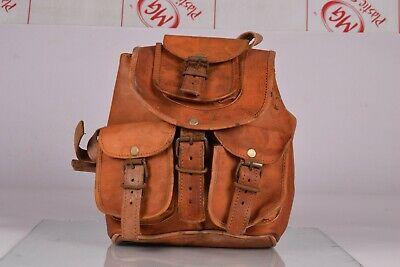 Bargain sales Small Handmade Goat Leather Women Backpack Leather Mini Ladies Girl Shoulder Bag