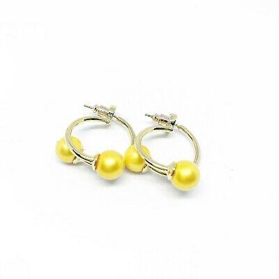 Bargain sales SALE Earrings Hoop Drop Pearl Rhinestone Gold Plated Luxury Everyday Jewllery