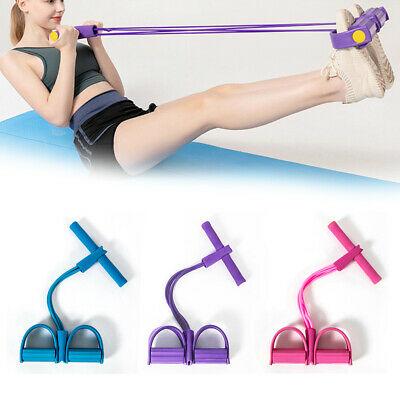 Bargain sales Multi-Function Exercise Tension Rope Foot Pedal Resistance Fitness Pull Bands