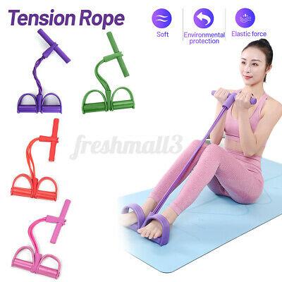 Bargain sales Tension Rope Fitness Pedal Exerciser  Pull Bands Training Multi-Function 4  R