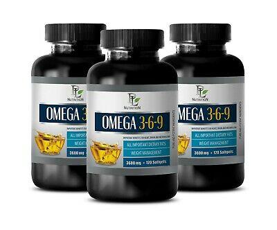Bargain sales eye health products - OMEGA 3-6-9 - digestion cleanse 3 BOTTLE