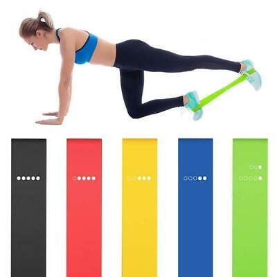 Bargain sales 5 uds bandas de resistencia de Yoga estiramiento lazo de goma ejercicio Fitness