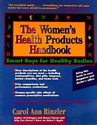 Bargain sales The Women's Health Products Handbook : Smart Buys for Healthy Bodies