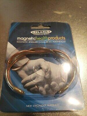 Bargain sales Relaxus Copper Metal Magnet Wrist Therapy Bracelet Magnetic Health Products. NIB