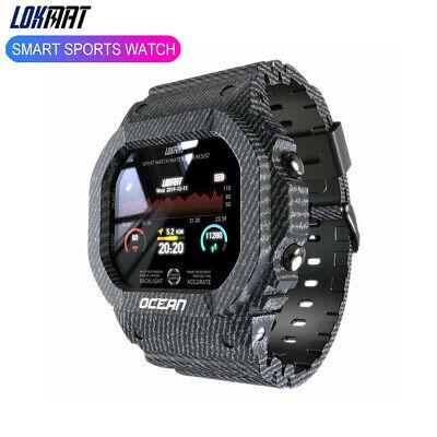 Bargain sales Lokmat Ocean Smart Watch Unisex Sports Tracker Blood Pressure Heart Rate Monitor