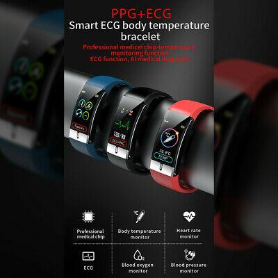 Bargain sales E66 Health Monitor Smart Watch Thermometer Temperature Measurement Run Oximeter