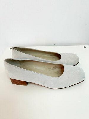Bargain sales Designer No.6 Store Size 8 Grey Suede Amazing Low Heel Women's Shoes